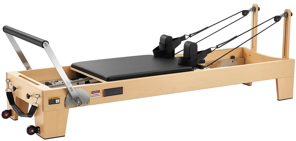 VEVOR Pilates reformeris 2,4 m iš klevo