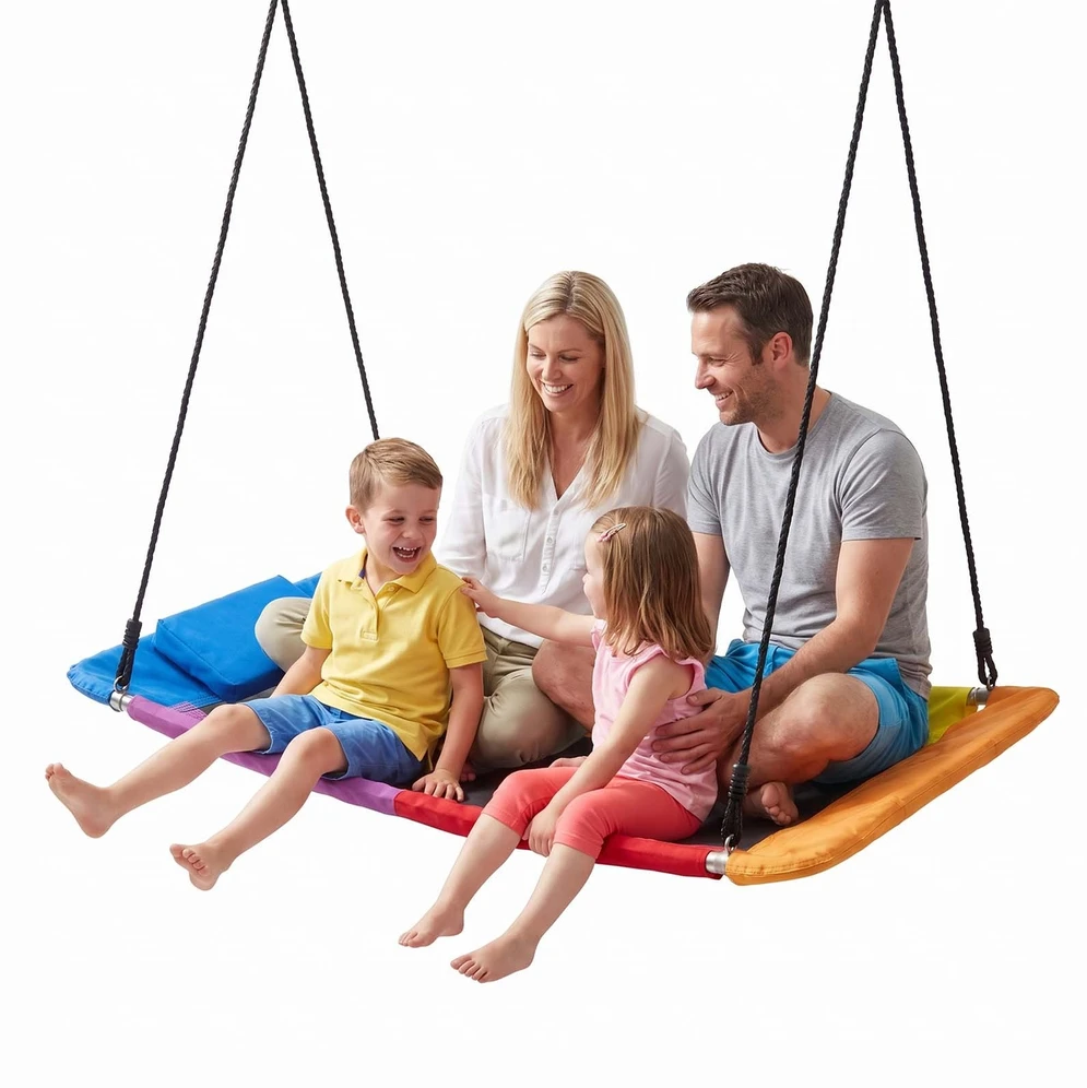 VEVOR Platforminės sūpynės vaikams ir suaugusiesiems 317 kg 149 cm