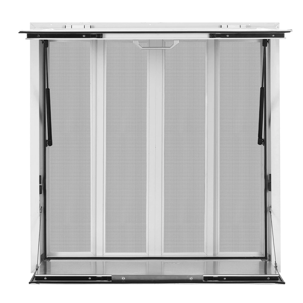 VEVOR Prekybos langas su sulankstoma lentyna 915x915mm