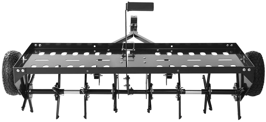 VEVOR Prikabinamas 40 in vejos aeratorius