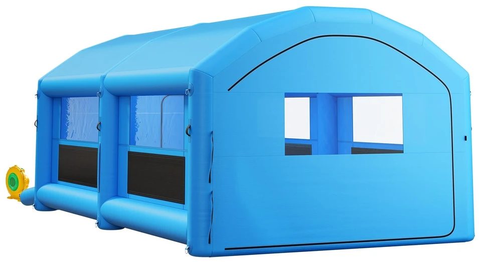 VEVOR Pripučiama dažymo kabina 8 x 4,5 x 3 m