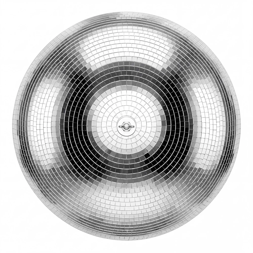 VEVOR Sidabrinis veidrodinis disko rutulys 600 mm