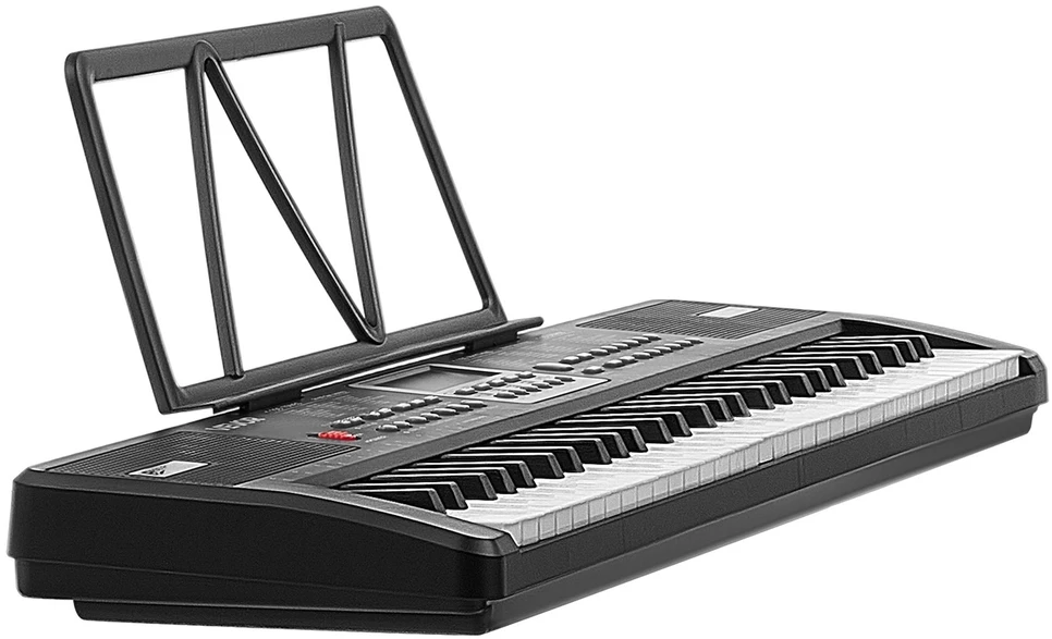 VEVOR Skaitmeninis pianinas 61 klavišo, juodas