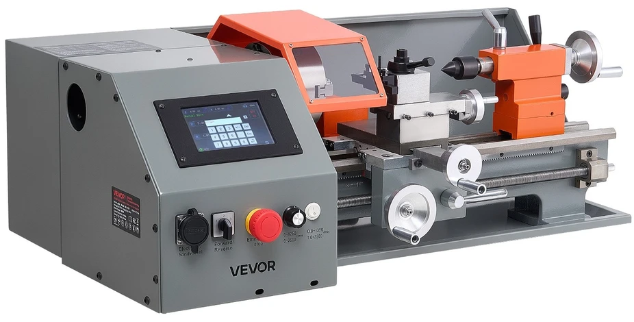 VEVOR Staklinės CNC metalo tekinimo staklės 220 x 400 mm