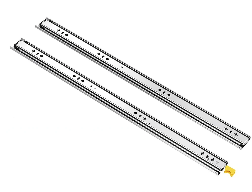VEVOR Stalčių bėgeliai su fiksatoriumi 75 cm, 6 poros
