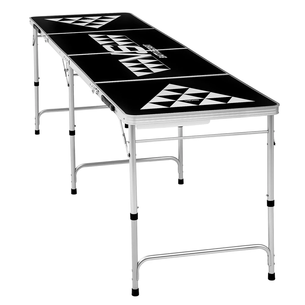 VEVOR Sulankstomas beer pong stalas 2,4 m