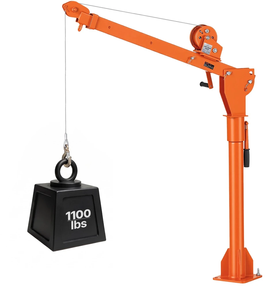 VEVOR Sunkvežimio kranas 499 kg su gervė
