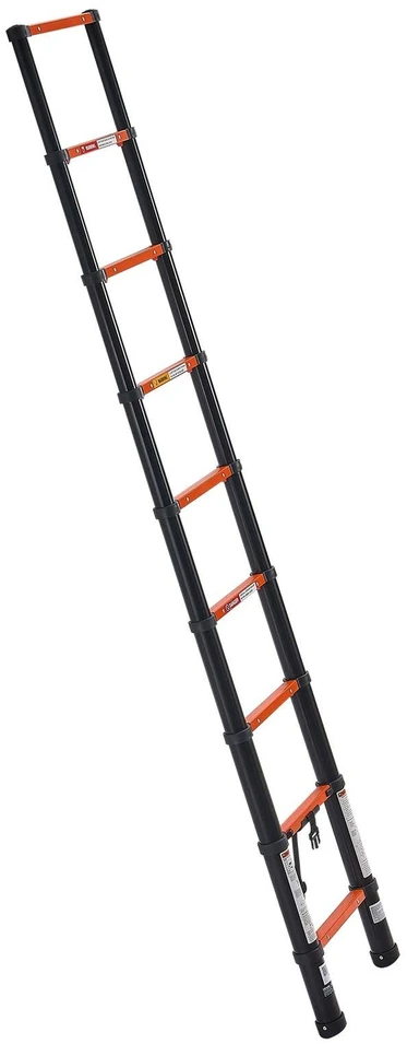 VEVOR Teleskopinės kopėčios 263 cm su mygtuku