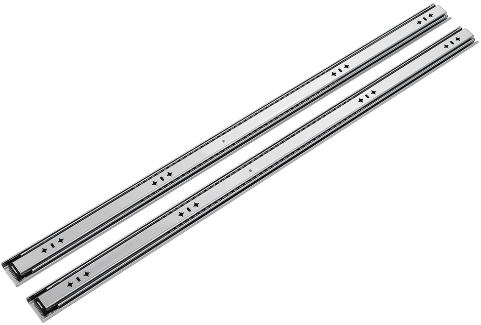VEVOR Teleskopiniai stalčiaus bėgeliai, 100 cm, 120.2kg