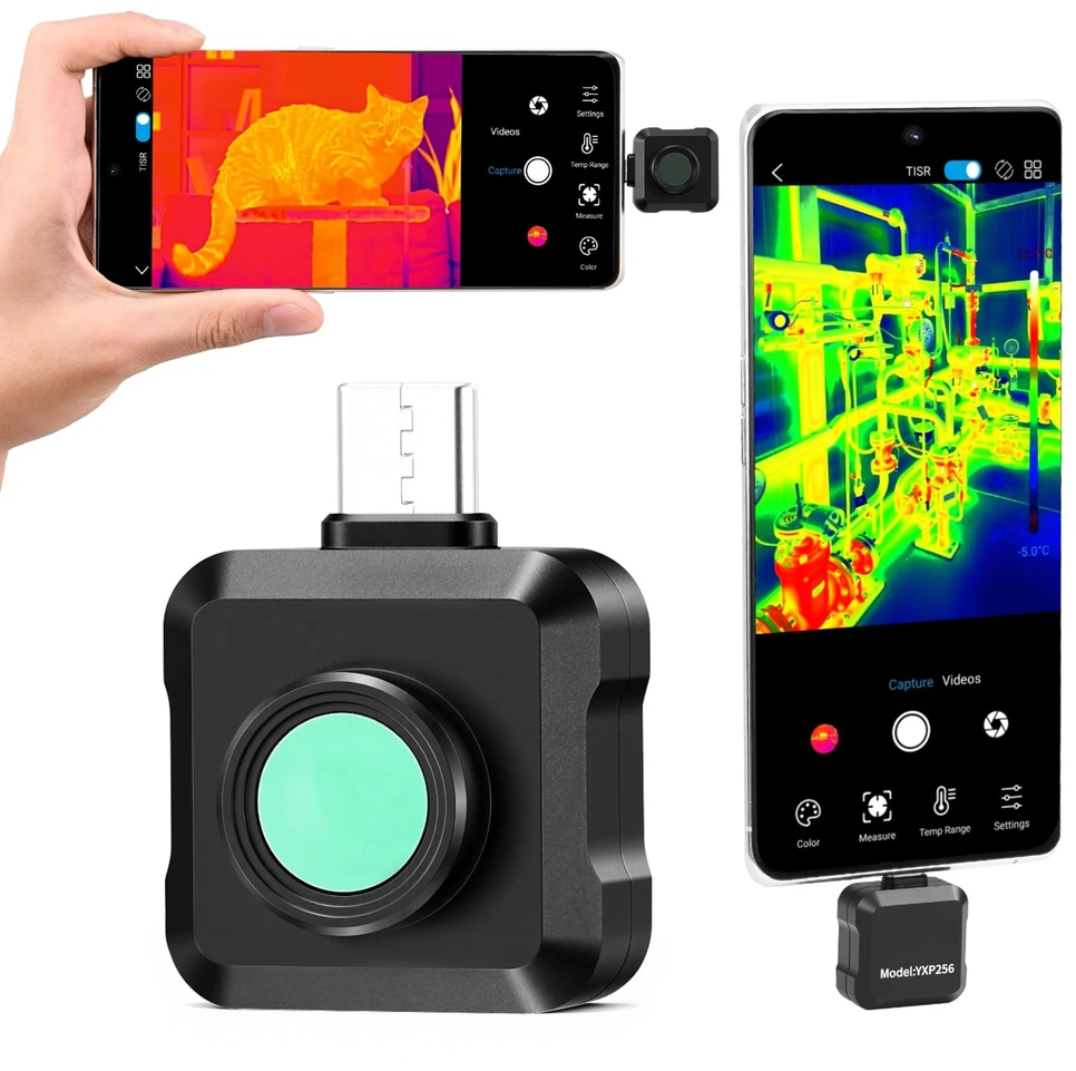 VEVOR Termovizorinė kamera Android įrenginiams