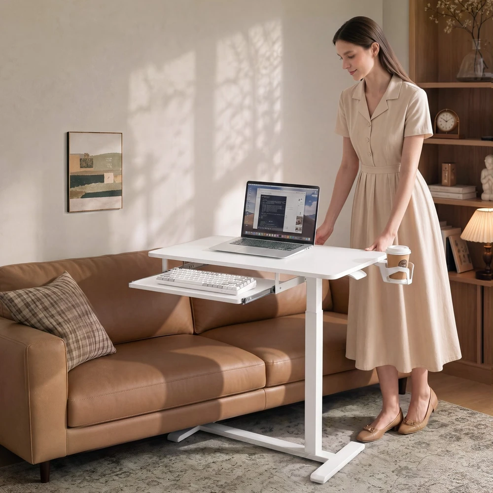 VEVOR Viršlovinė mobilioji staliukas 800 x 450 mm