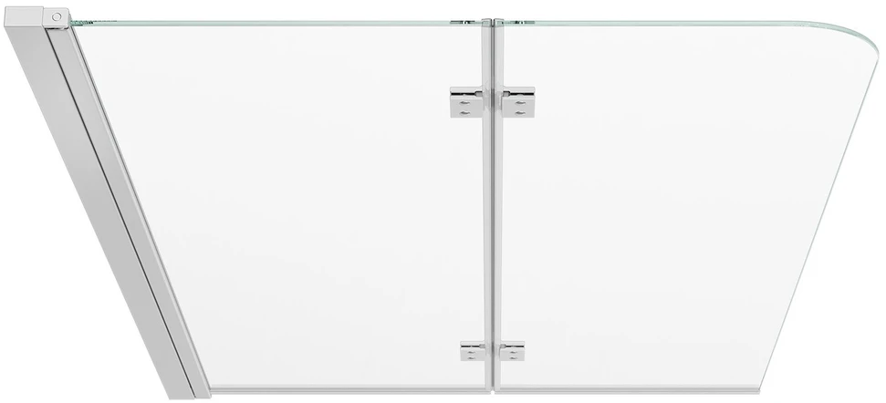 VEVOR Vonioms skirta dušo durys 1200 x 1400 mm, sulankstomos