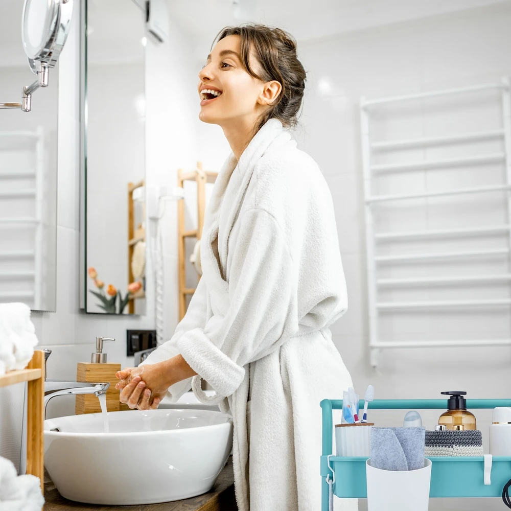 Relaxdays Vežimėlis su 3 lentynomis