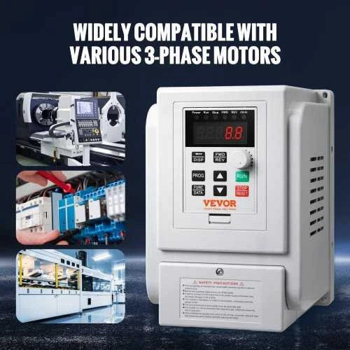 VEVOR VFD 4KW, 18A, 5AG dažnio keitiklis