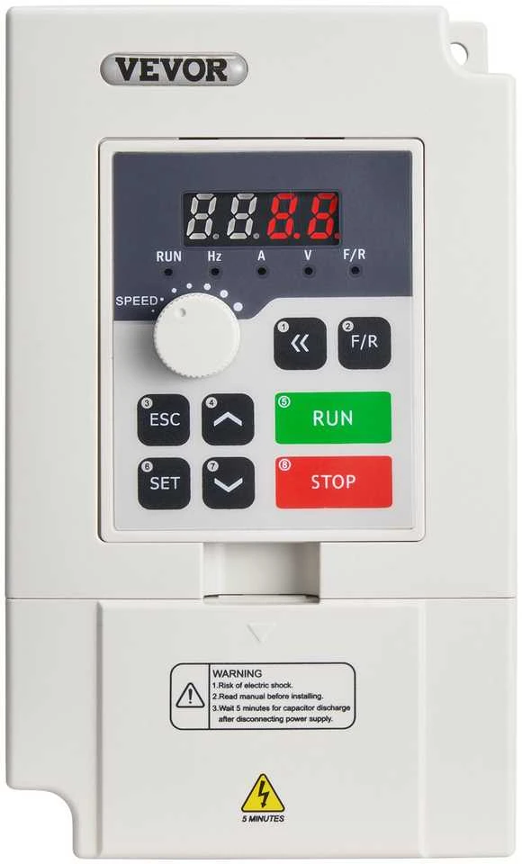 VEVOR VFD keitiklis 4 AG 3 kW 14A