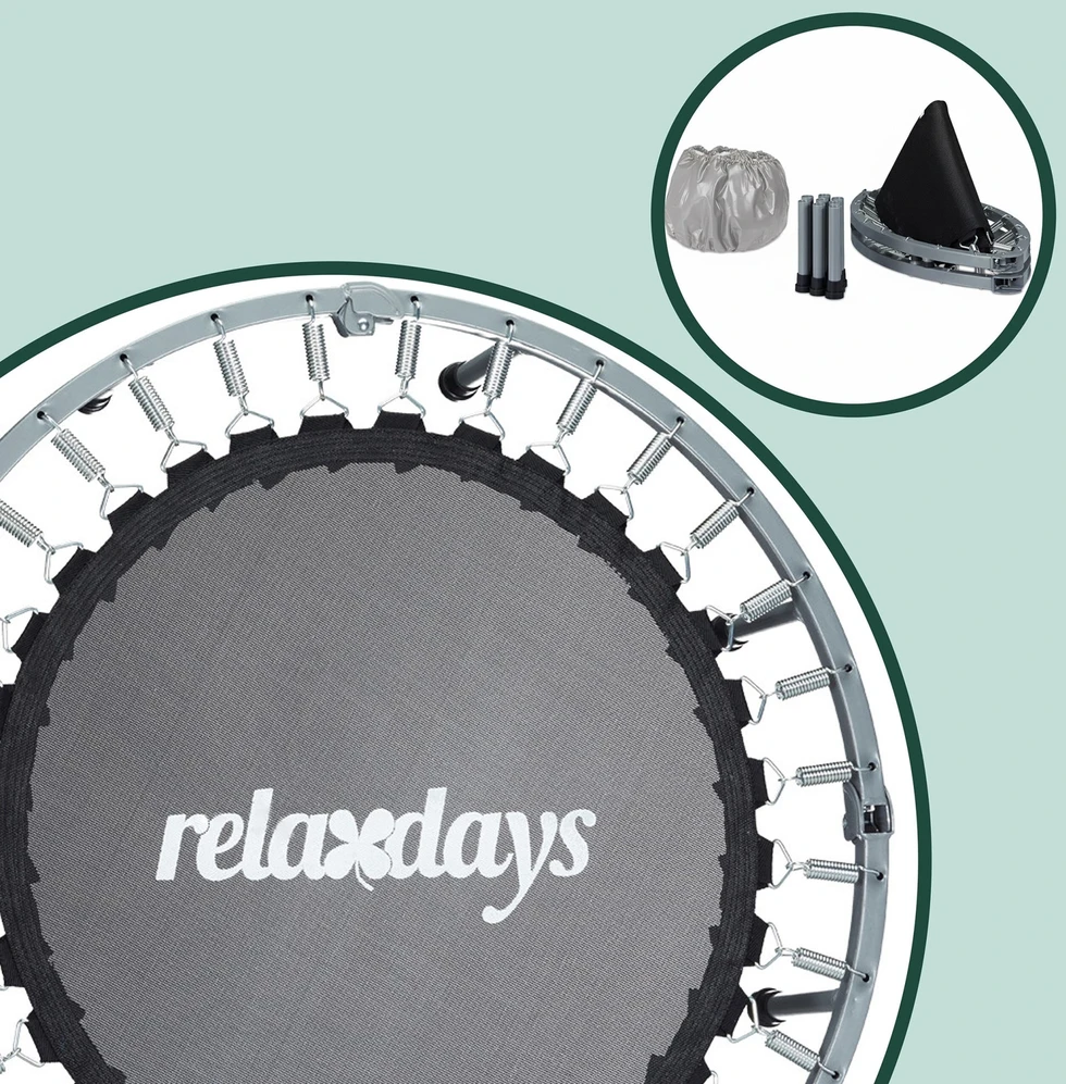 Relaxdays Vidaus batutas Ø95 cm