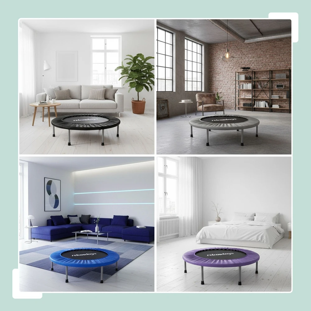 Relaxdays Vidaus batutas Ø95 cm