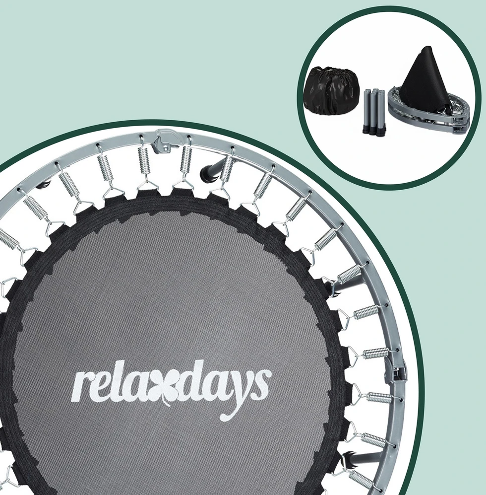 Relaxdays Vidaus batutas Ø95 cm