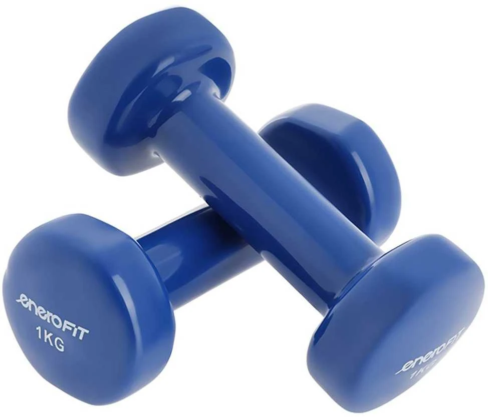 Vinilinė hantelė 1kg ENERO FIT