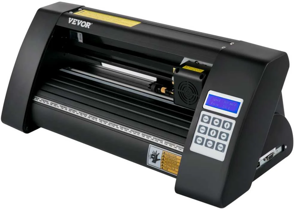 Spausdintuvas VEVOR Vinilo pjaustytuvas su optine akimi, 375 mm
