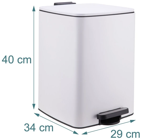 Relaxdays Virtuvės šiukšliadėžė 20L