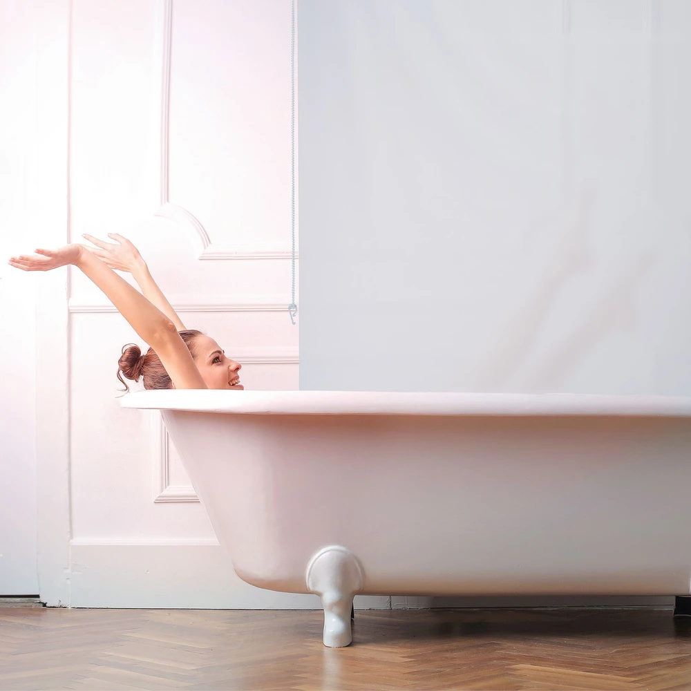 Relaxdays Vonioms roletinė užuolaida