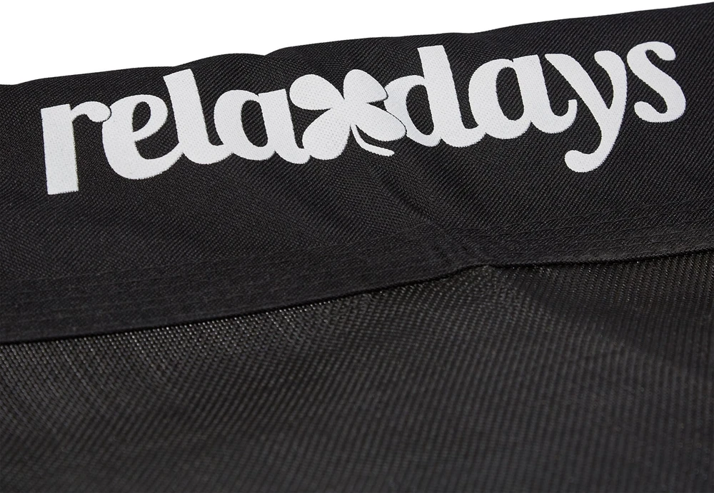 Relaxdays XXL lizdinės sūpynės juodos
