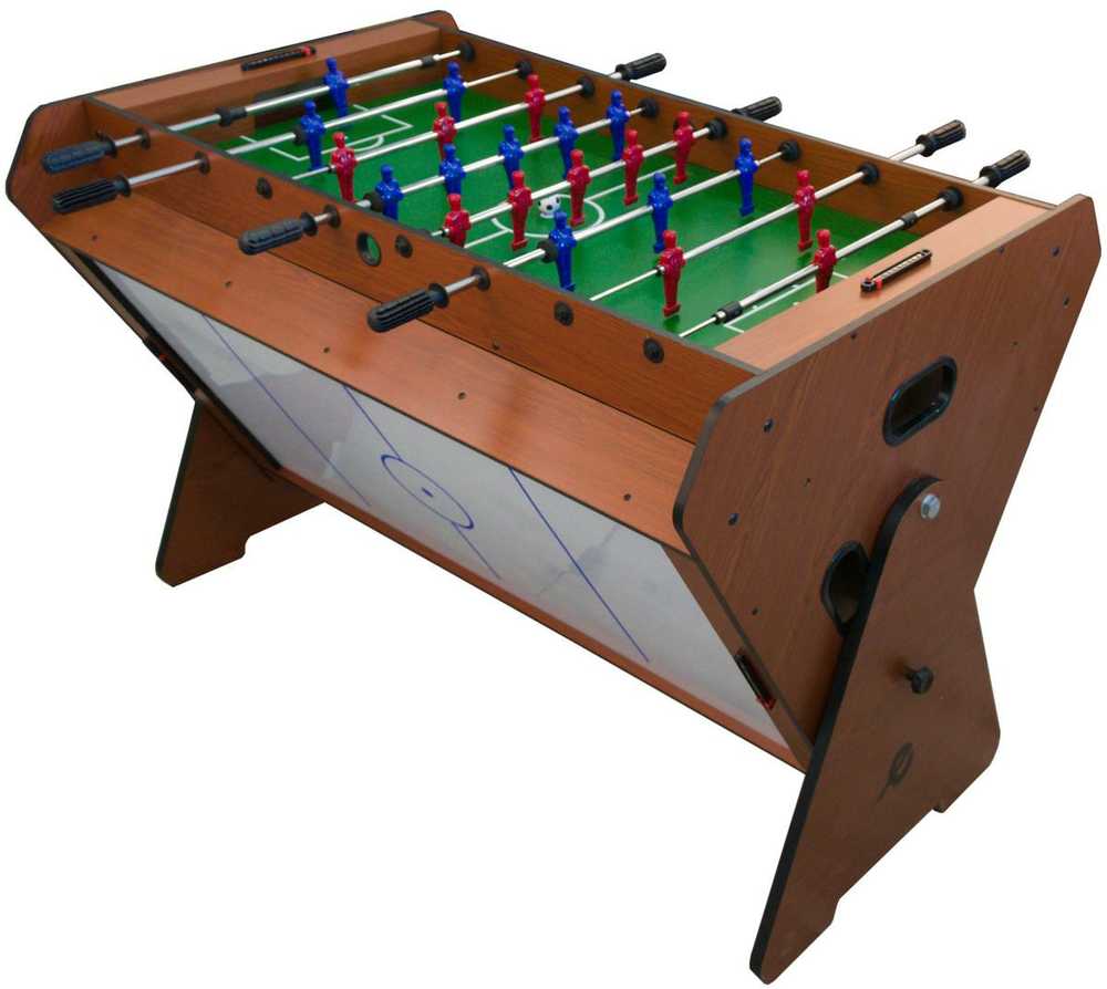 Enero Žaidimų stalas 3in1: biliardas, stalo futbolas, oro ritulys