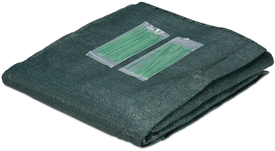 Relaxdays Žalia tvoros tinklinė danga 120 cm