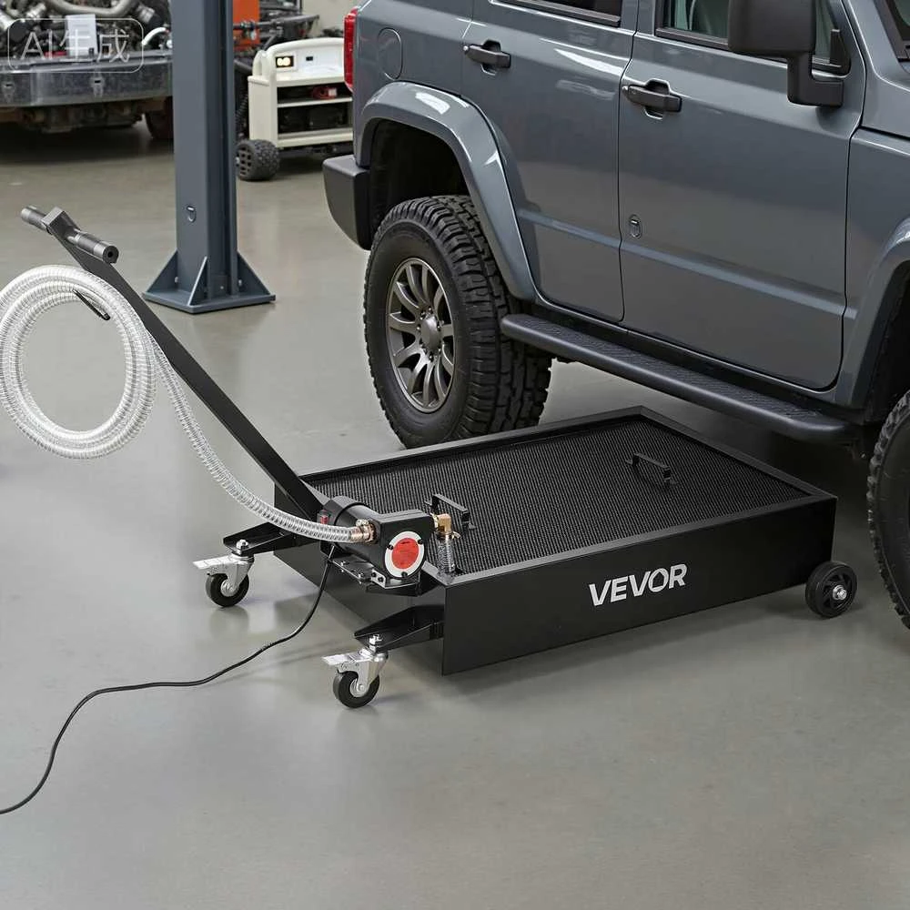 VEVOR Žemo profilio alyvos išleidimo talpa 56.8 L