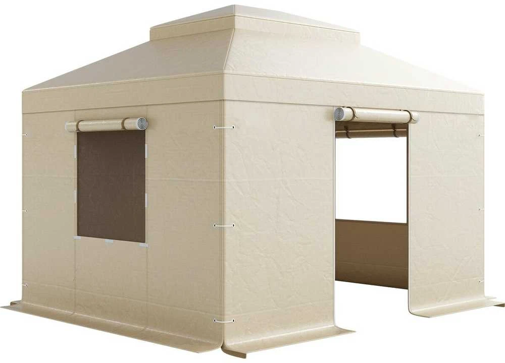 Vevor Žiemos pavėsinės uždangalas 3.05 x 3.65 m kietiems stogams