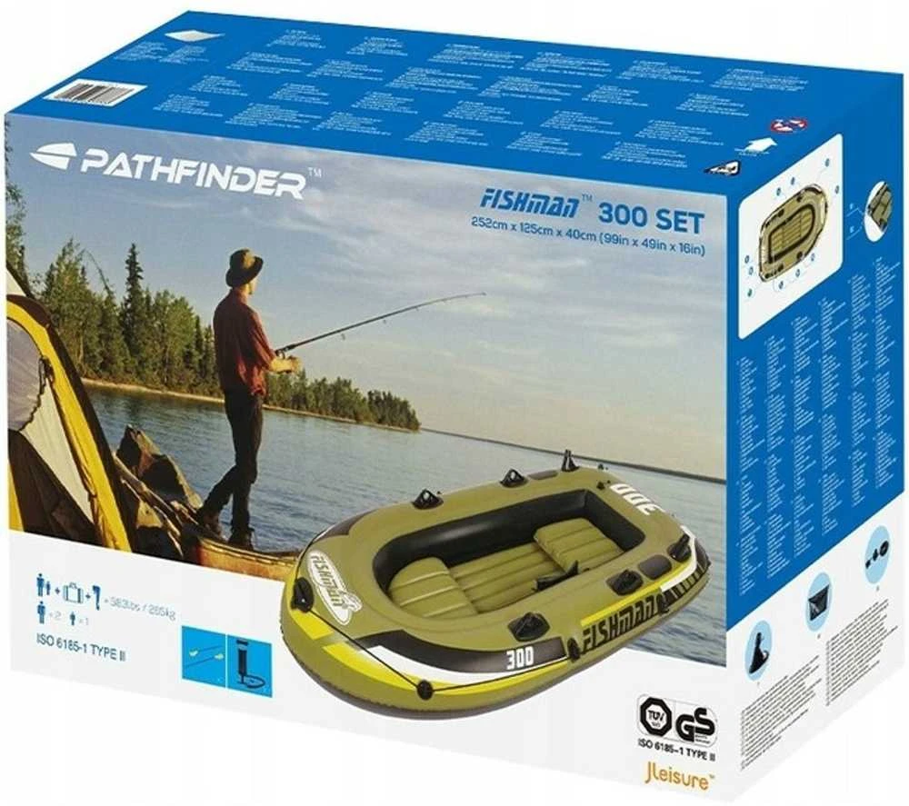 Jilong PONTON FISHMAN 300 SET pripučiama valtis