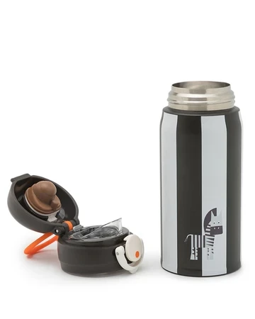 NOUI NOUI nerūdijančio plieno termo gertuvė Zebras, 350 ml.