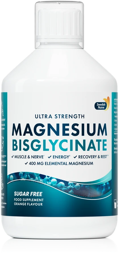 Swedish Nutra Skystas magnis 4 000 mg – apelsinų skonio, 500 ml