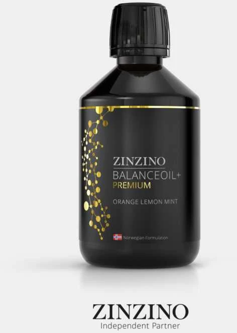 Zinzino BalanceOil+ Premium žuvų taukai, 300 ml.+DOVANA Bio dantų pasta 1 vnt.