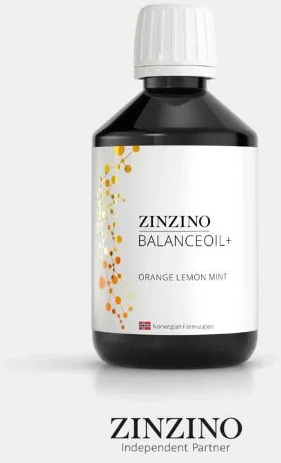 Zinzino BalanceOil+ žuvų taukai apelsinų, citrinų ir mėtų skonio, 100ml.