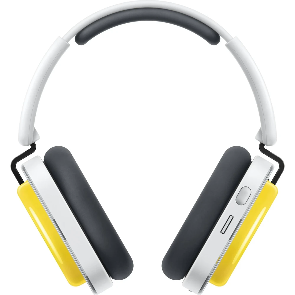Nothing Headphone (a) geltonos spalvos iš priekio
