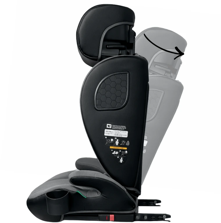 Automobilinė saugos kėdutė HAMILTON Tech 100-150cm i-size fix 15-36 kg