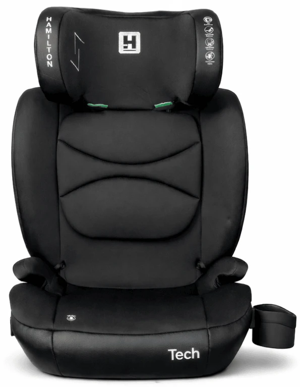 Automobilinė saugos kėdutė HAMILTON Tech 100-150cm i-size fix 15-36 kg