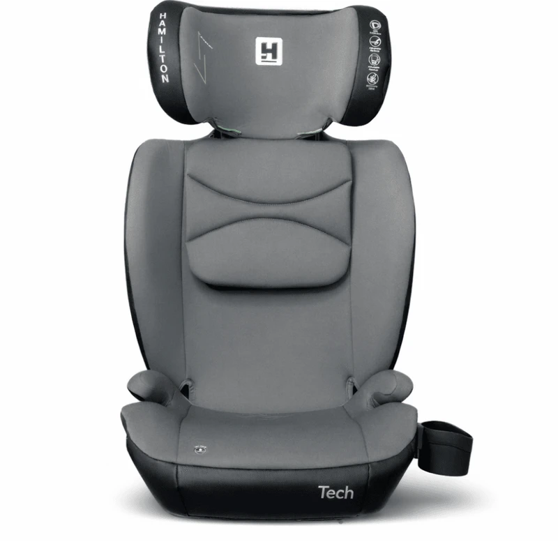 Automobilinė saugos kėdutė HAMILTON Tech 100-150cm i-size fix 15-36 kg