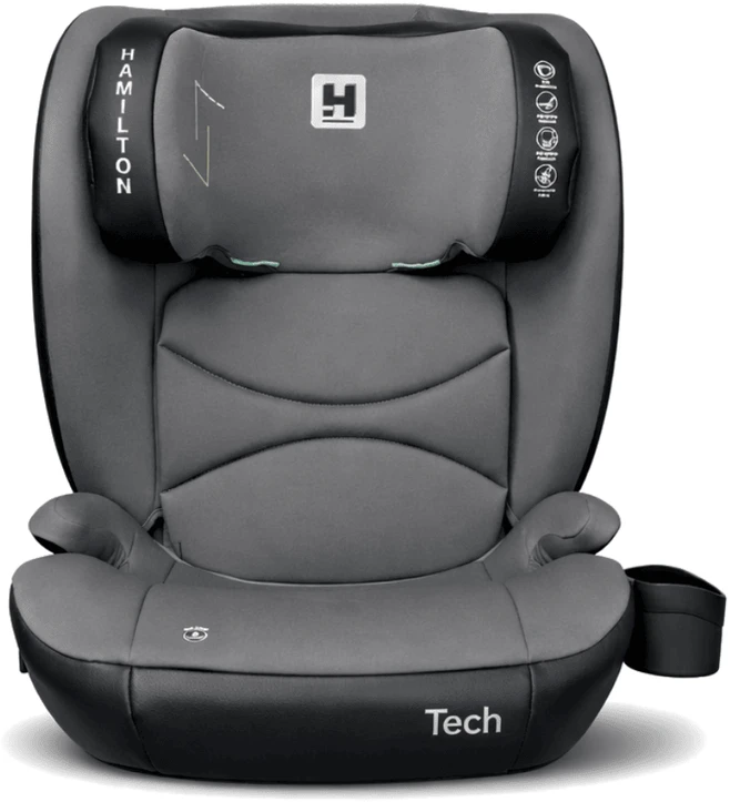 Automobilinė saugos kėdutė HAMILTON Tech 100-150cm i-size fix 15-36 kg