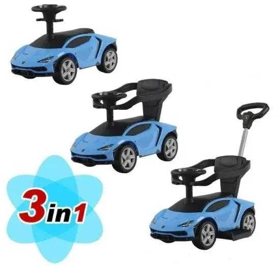 Paspiriama mašinėlė vaikams Lamborghini 3 in 1