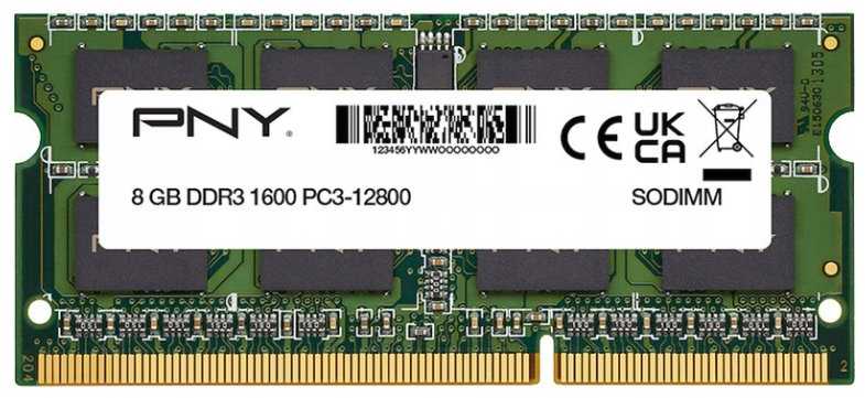 RAM Atmintis do notebooka 8GB DDR3 SODIMM 1600MHz, žema kaina | Varle.lt