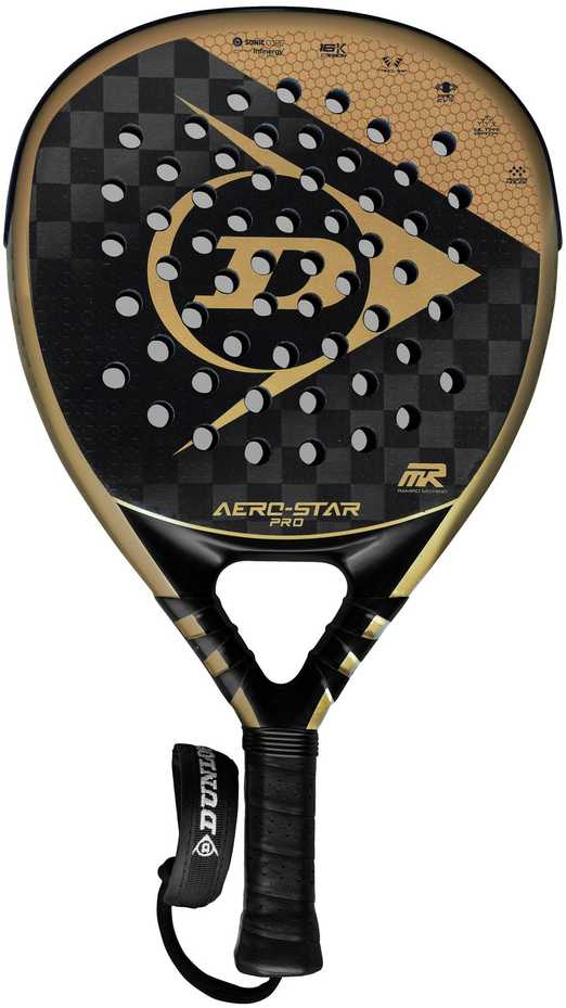 Padel raketė Dunlop AEROSTAR PRO 16K 370g