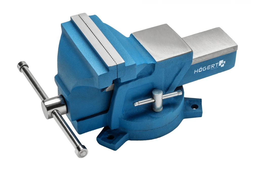 Stacionarus spaustuvas Hogert HT3B611; 125 mm