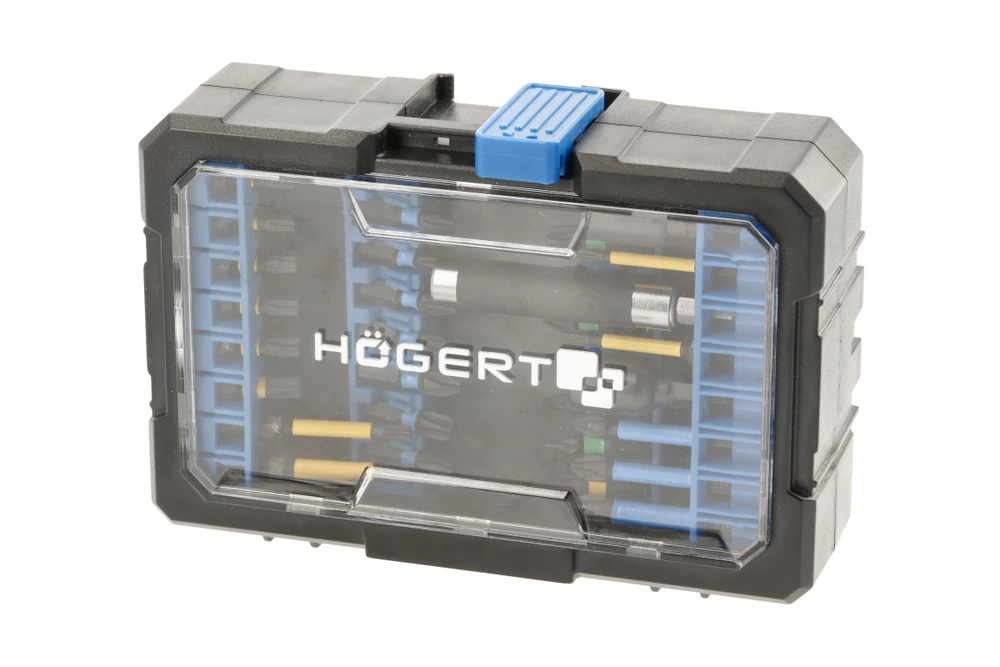 Sukimo antgalių rinkinys Hogert HT1S802; 32 vnt.