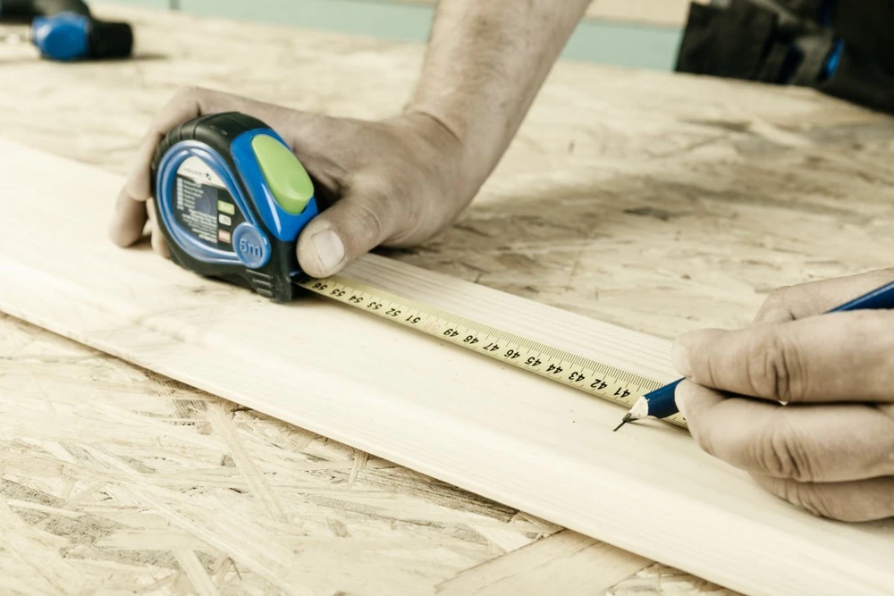 5 m x 25 mm juostinis matas, MID sertifikuotas, teflonu dengtas ašmuo