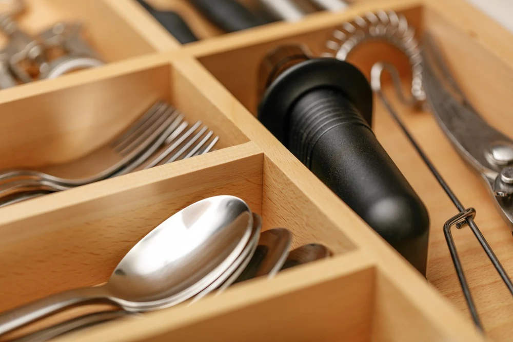 Adjustable cutlery organizer for Modern Box / Axis L=500mm