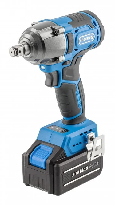 Smūginis veržliasukis Hogert HT2E204; 20 V; 1x4,0 Ah akum.