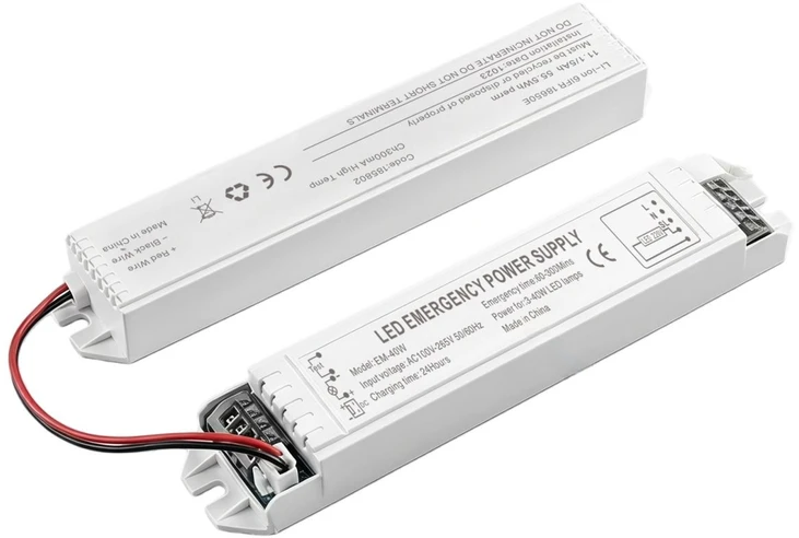 Aliuminio profilis LED juostai EUROLIGHT, virštinkinis, baltos spalvos, 2m kompl
